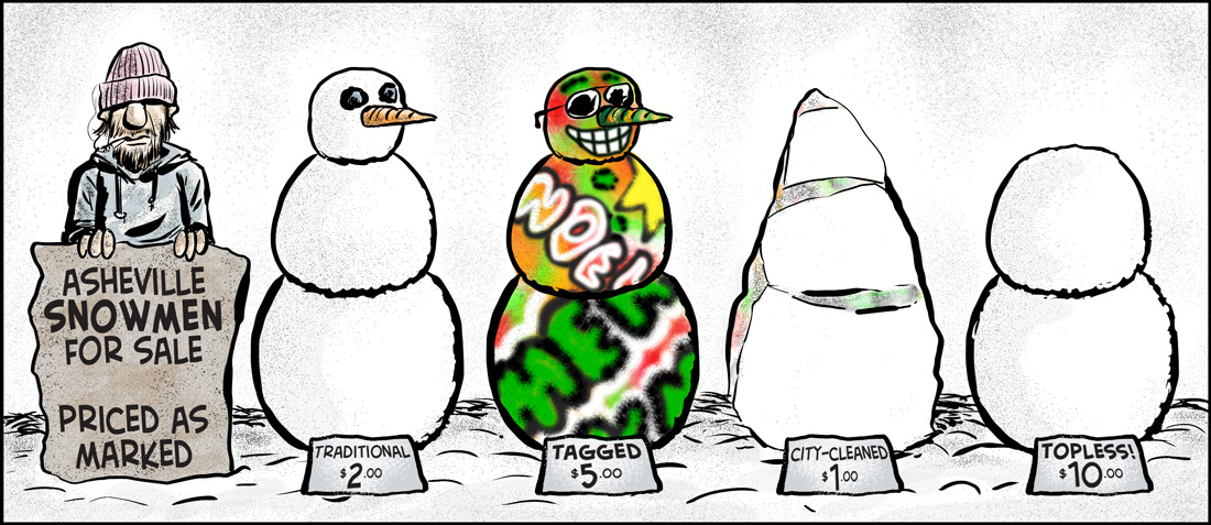 "Snow Business" by Brent Brown